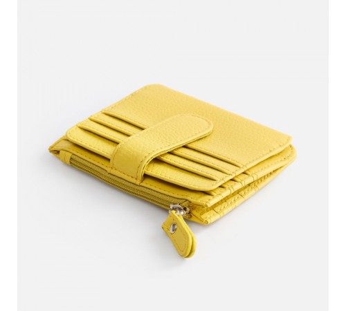 Картхолдер на молнии Unison, желтый