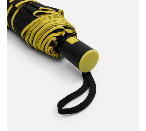 Зонт складной Edgeline, желтый