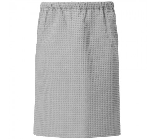 Килт вафельный мужской Onsen, светло-серый, единый размер