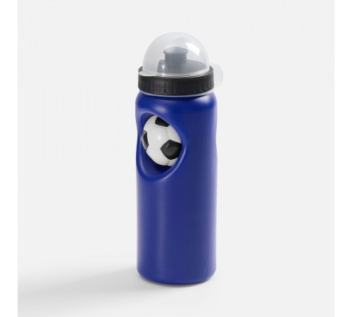 Бутылка с антистрессом Footballer, синяя