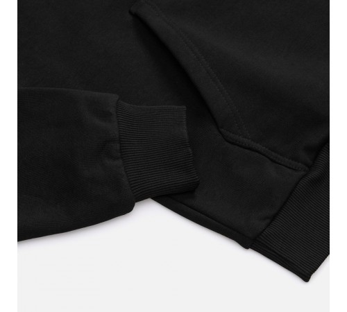 Толстовка унисекс оверсайз Sartoro, черная