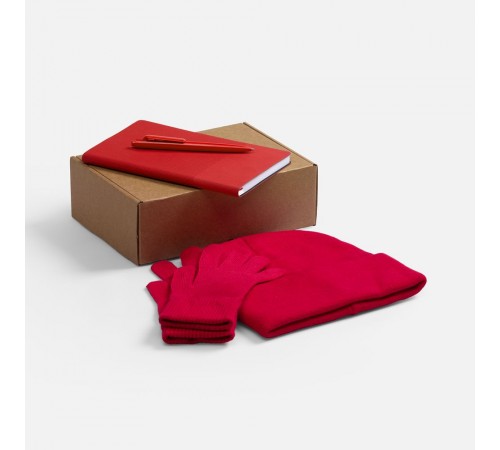 Набор Knit Warm, красный