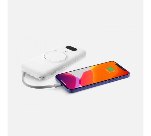 Аккумулятор Omni Qi 10000 мАч, ver.2, белый