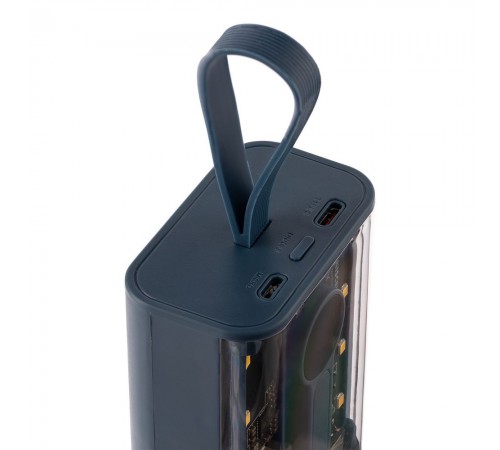 Аккумулятор с быстрой зарядкой Trellis Quick 10000 мАч, синий