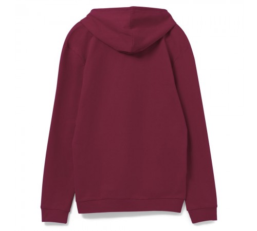Толстовка с капюшоном унисекс Hoodie, бордовая