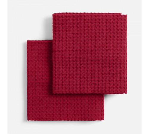 Набор кухонных полотенец Good Wipe, красный