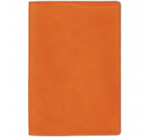 Обложка для паспорта Petrus, оранжевая