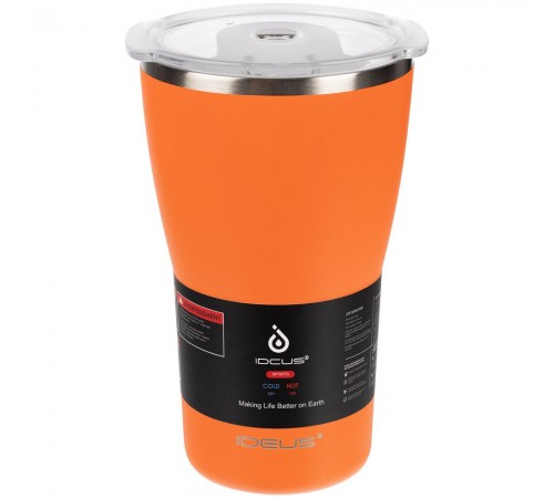 Термостакан Sapporo, оранжевый