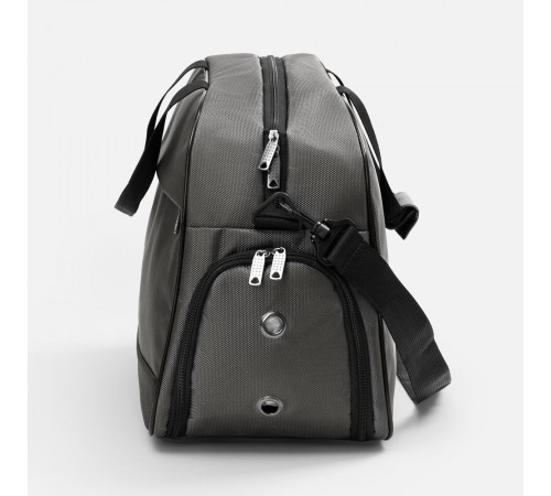 Спортивная сумка Atlantes, серая с черным