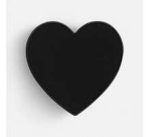 Джибитс из ПВХ «Сердце», черный