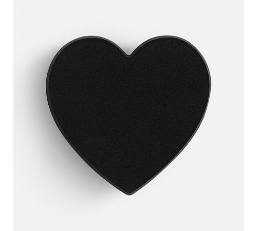 Джибитс из ПВХ «Сердце», черный