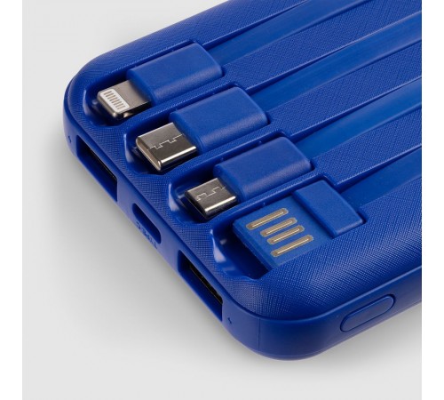 Аккумулятор Omni Qi 10000 мАч, ver.2, синий