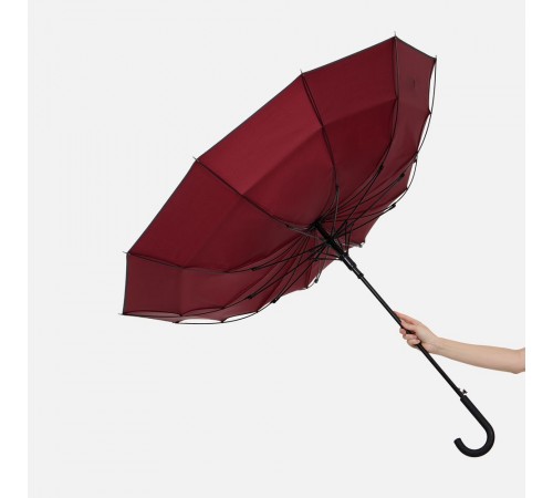 Зонт-трость Abrego, бордовый