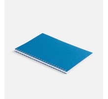 Блокнот Salvador в клетку, синий ver.2