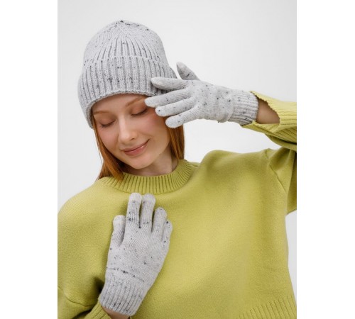 Шапка Spotti, светло-серая