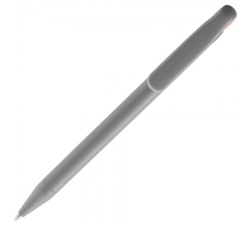 Ручка шариковая Prodir DS1 TMM Dot, серая с оранжевым