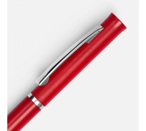 Ручка шариковая Euro Chrome, красная