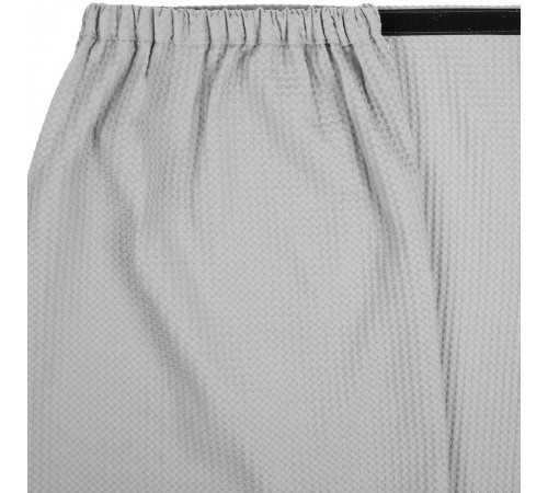 Килт вафельный мужской Onsen, светло-серый, единый размер