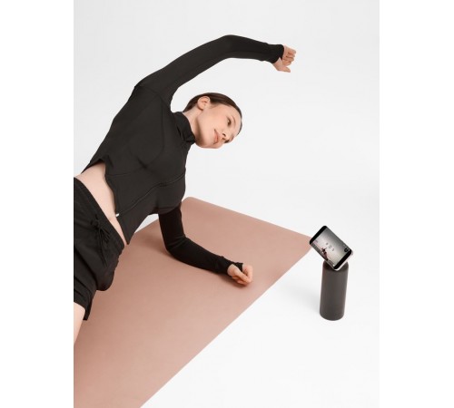 Термобутылка Magnus с магнитным держателем для телефона, черная