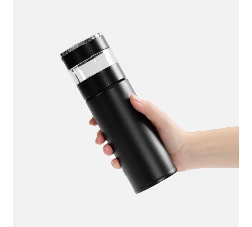 Смарт-бутылка с инфьюзером Thermory ver.2, черная