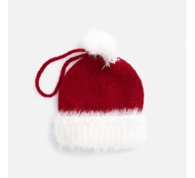 Подвеска на елку «Вьюжка», шапочка, красная