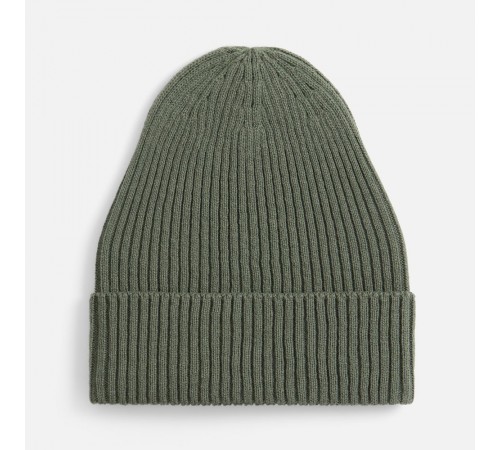 Шапка Catch Match без помпона, зеленая (полынь)