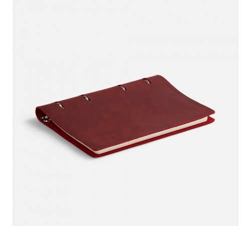 Ежедневник inStream, недатированный, красный