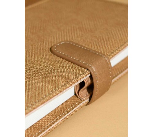 Ежедневник-органайзер Twill, недатированный, коричневый