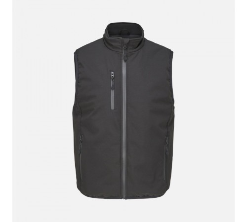 Жилет софтшелл унисекс Falcon BW, черный