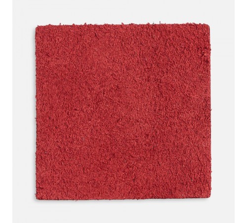 Лейбл кожаный Pasek, L, красный