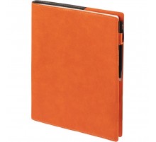 Ежедневник в суперобложке Brave Book, недатированный, оранжевый