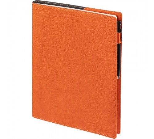 Ежедневник в суперобложке Brave Book, недатированный, оранжевый