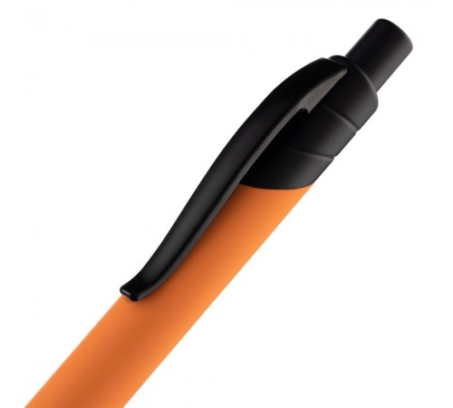 Ручка шариковая Undertone Black Soft Touch, оранжевая