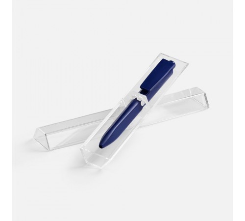 Ручка шариковая Ridge в футляре, синяя