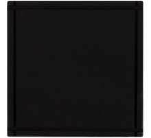 Лейбл из ПВХ Dzeta, L, черный