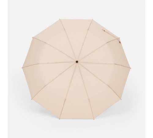 Зонт складной Cloudburst в подарочной упаковке, бежевый