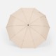 Зонт складной Cloudburst в подарочной упаковке, бежевый