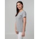 Футболка женская T-bolka Stretch Lady, серый меланж