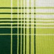 Плед Duotone, зеленый с белым