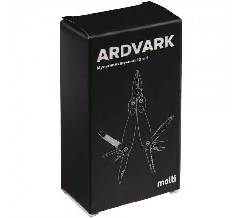 Мультиинструмент Ardvark, серебристый