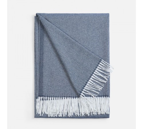 Плед «Гирвас», синий