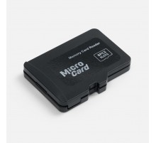 Футляр для карт памяти и SIM-карт Multitask, черный