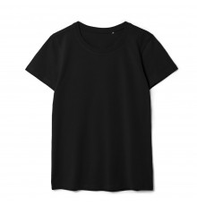 Футболка женская T-bolka Stretch Lady, черная