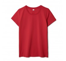 Футболка женская T-bolka Stretch Lady, темно-красная