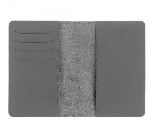 Обложка для паспорта Alaska, серая