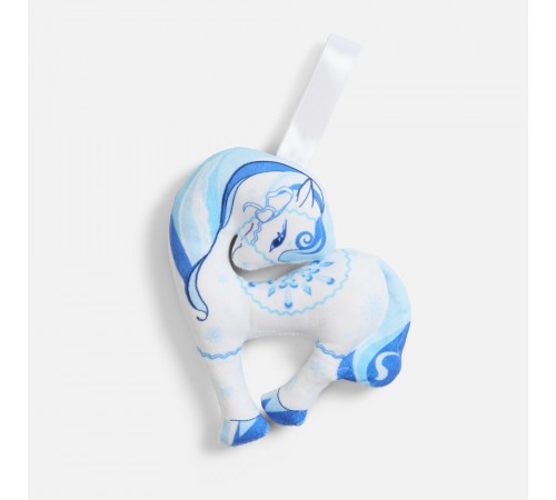 Мягкая игрушка — подвеска «Снежка»