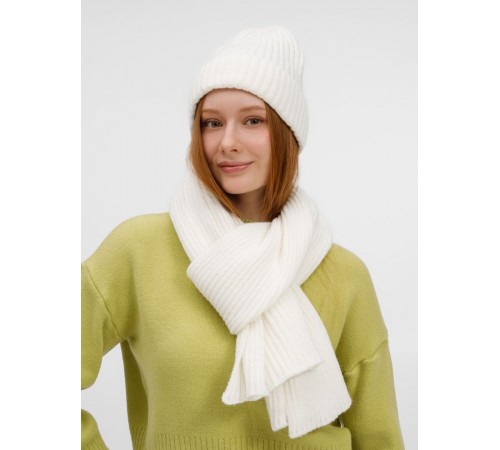 Шарф Laconi, молочно-белый