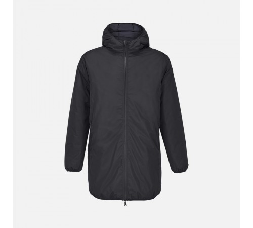 Куртка-парка унисекс Reverse, черная