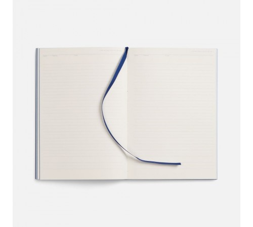 Ежедневник Flat, недатированный, синий, ver.2