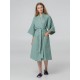 Халат вафельный женский Boho Kimono, зеленая мята